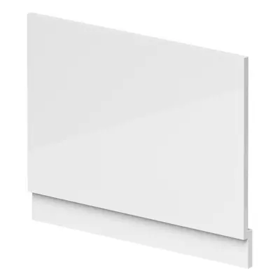 750mm MDF Bath End Panel & Plinth - Gloss White