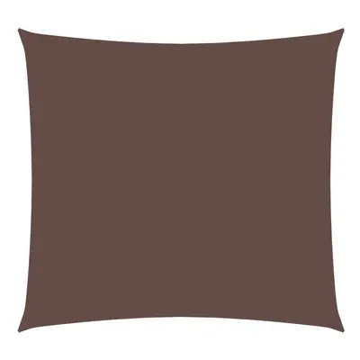 vidaXL Sunshade Sail Oxford Fabric Square 4.5x4.5 m Brown Sunscreen Canopy