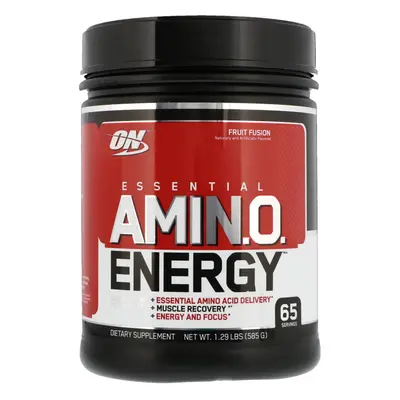 Optimum Nutrition, ESSENTIAL AMIN.O. ENERGY, Fruit Fusion, 1.29 lbs (585 g)