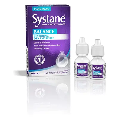 Systane balance lubricant eye drops, restorative formula - ml/pack, pack