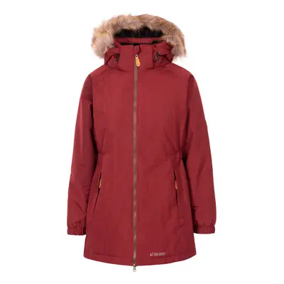 (M, Dark Cherry) Trespass Womens Parka Jacket Waterproof Celebrity