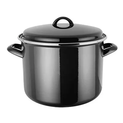 Judge Induction Black 24cm Stockpot