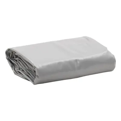 vidaXL Tarpaulin Cover Ground Sheet Waterproof Camping Tarp Cover Grey /mÃÂ²