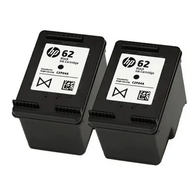 2x Genuine Original HP Black Ink Cartridge For use with HP Envy Printers