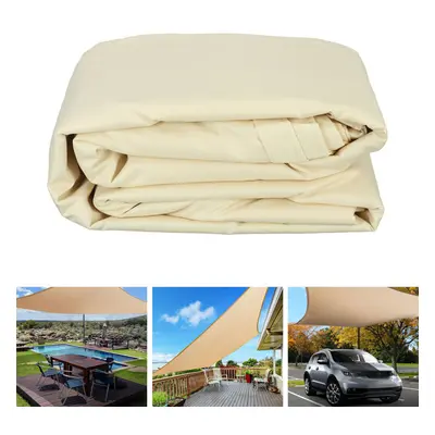 (M) Waterproof Sunshade Garden UV Protect Canopy Car Awning Camping Shelters Tent with 2.5m Rope