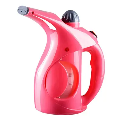 (Red Rose) Portable in Handheld Garment Steamer Steam Iron with Brushes 200ml Water Tank 220V 40