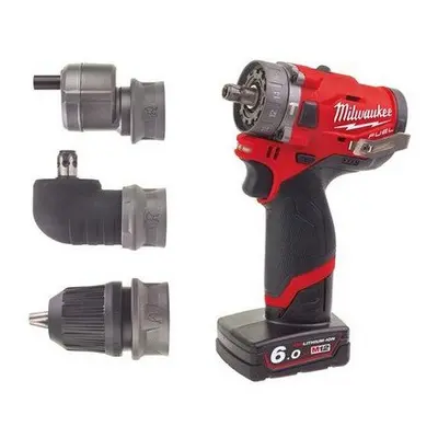 Milwaukee M12 FPDXKIT-602X Fuel 3-in-1 Sub Compact Percussion Drill