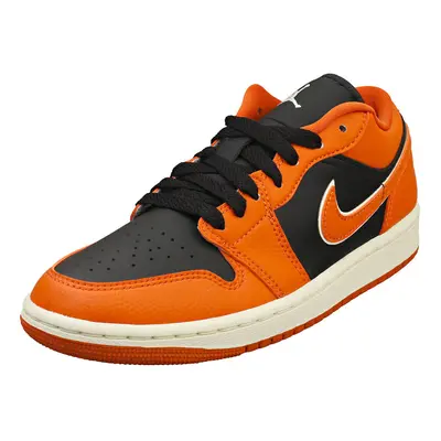 (4.5) Nike Air Jordan Low Se Womens Fashion Trainers in Spice Black