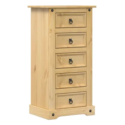 vidaXL Bedside Cabinet Nightstand Bed Side Table Bed Cabinet Solid Wood Pine