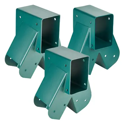 (3 pcs) VEVOR A-Frame Brackets for Swing with All Mounting Hardware, Green