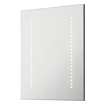 390 x 500mm IP44 LED Bathroom Mirror - Tunable White - Demister & Shaver Socket