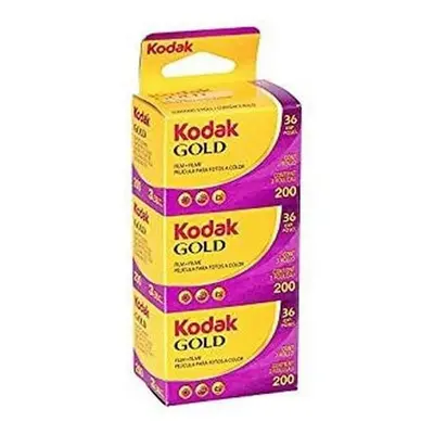 3 x Kodak Gold ISO Exposures 35mm Reel Photo Films Colour