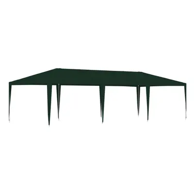 vidaXL Professional Party Tent 9m Green Outdoor Garden Canopy Gazebo Shelter