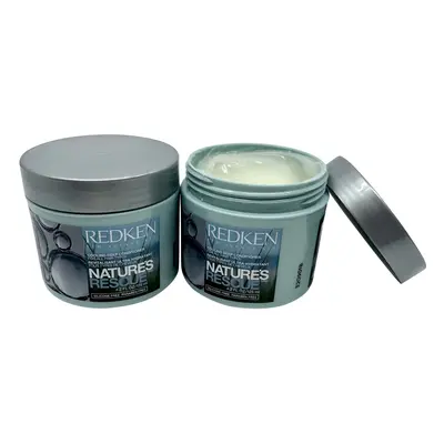 Redken Natures Rescue Cooling Deep Conditioner All Hair Types 4.2 OZ Set of