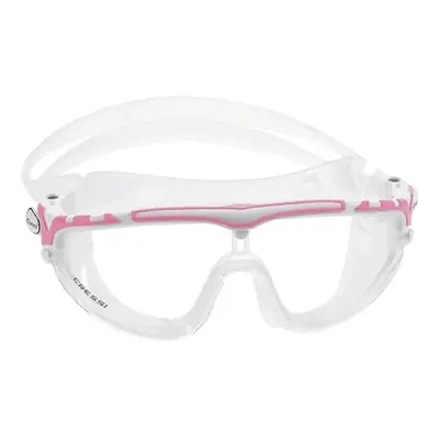 - Skylight Goggles Sil ,Clear/Frame White Pink