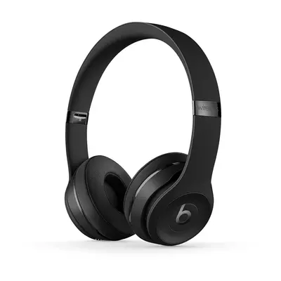 Refurbished Beats Solo3 Wireless On-Ear Headphones with Apple W1 Headphone Chip - Black