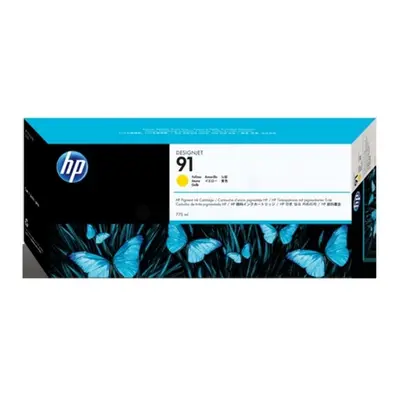 HP C9469A (91) Ink cartridge yellow, 775ml