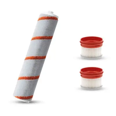 3PCS Roller Brushes Filter Replacements for Dreame V9 Cordless Handheld Vacuum Cleaner