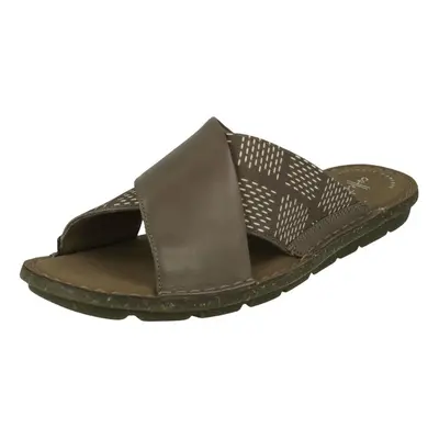 (UK 5.5, Olive (Green)) Ladies Clarks Mule Sandals Blake Sydney - D Fit