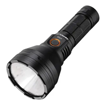 (5700K) USB-C Rechargeable 2A 21700 LED Flashlight