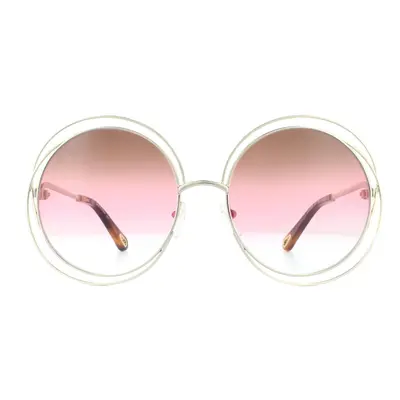 Chloe Sunglasses Carlina CE114SD Gold Havana Brown Pink Gradient