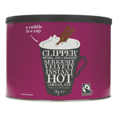 Clipper Instant Hot Chocolate 1kg ( pack of )