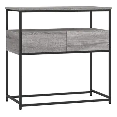 (grey sonoma, x x cm) vidaXL Console Table Side End Table Hallway Stand Sofa Table Engineered Wo