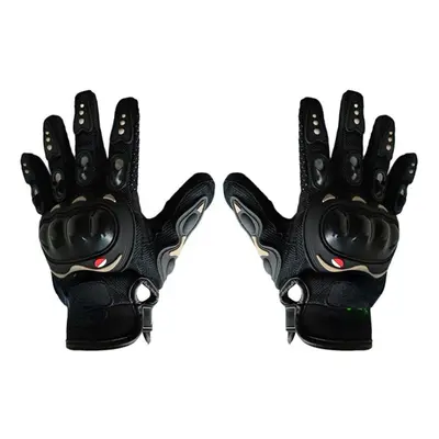 (Black, XL) Motorcycle Riding Gloves