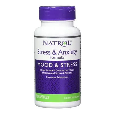 Natrol Stress & Anxiety Formula - caps