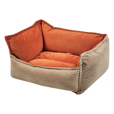 Pet Bed IZMIR Velvet Orange Beige