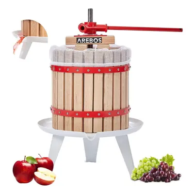 Arebos Fruit Press 12L Mash Press Wine Press Apple Press Fruit Press