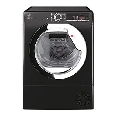 Hoover H-Dry HLEC9TCEB Freestanding Condenser Tumble Dryer, Easy Empty, WiFi Connected, kg Load,