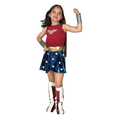 Rubie's Official Deluxe Wonder Woman Fancy Dress, Children Costume for Years - Small