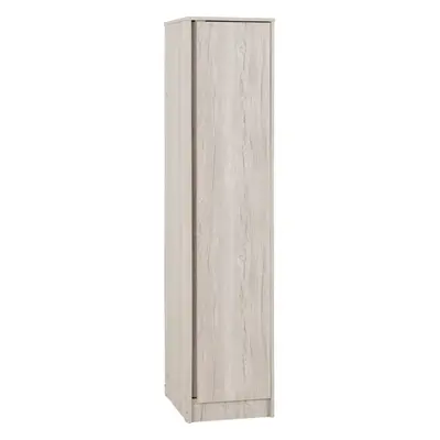 Malvern Door Wardrobe in Urban Snow Hanging Rail and Shelf