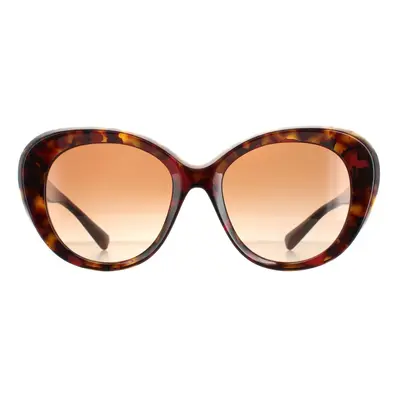 Valentino Sunglasses VA4113 Red Havana Brown Gradient