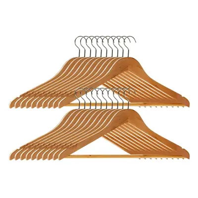 Wooden Clothes Hangers - Pack of