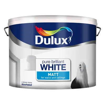 Dulux - Matt 10L - Pure Brilliant White