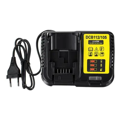 (EU Plug) Replacement Li-Ion Battery Charger for Dewalt