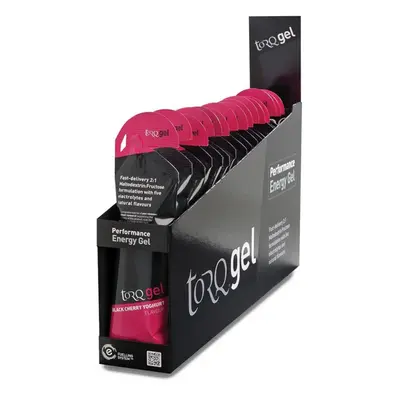 TORQ ENERGY GEL (15X 45G): BLACK CHERRY YOGHURT