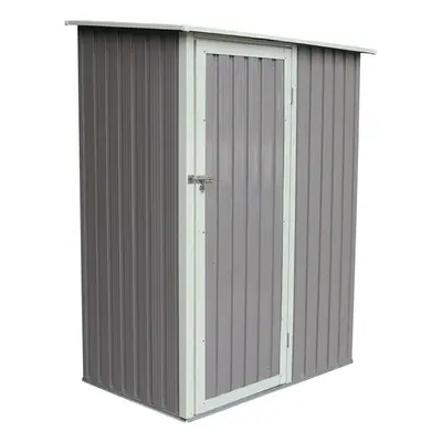 (Warm Grey) Evre 6ft Storage Outdoor Shed With Lockable Door