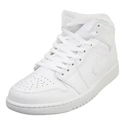 Nike Air Jordan Mid Mens Fashion Trainers in White - 10.5 UK