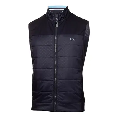 (M, Navy) Calvin Klein Mens Malden Hybrid Sleeveless Lightweight Golf Gilet