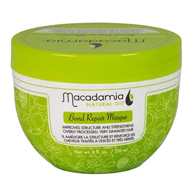 Bond repair mask helps revive and strengthen overly processed, damaged hair formulated with natu