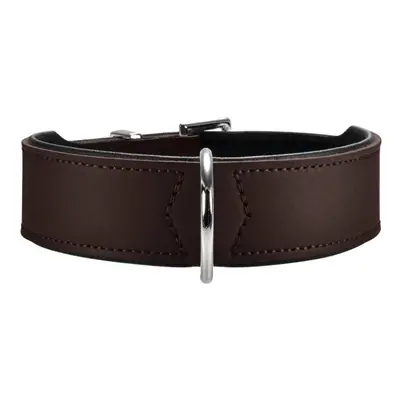 HUNTER Hundehalsband Basic, cm, brown/black