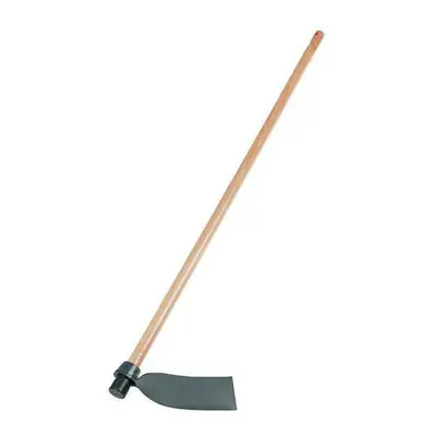 1350mm Digging Hoe Forged Head Hardwood Handle Turn Over Soil Gardening