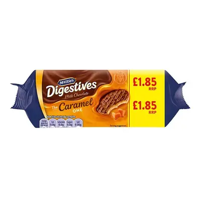 McVitie's Digestives Milk Chocolate the Caramel One 250g (Case of 15)