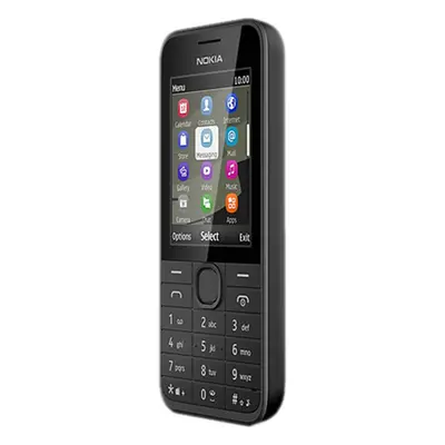 Nokia 208.1 RM-948 Classic Single Micro SIM Mobile Phone Black