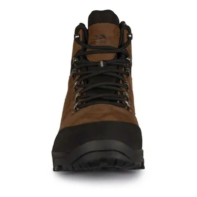 (10 UK, Light Brown) Trespass Mens Corrie Leather Hiking Boots