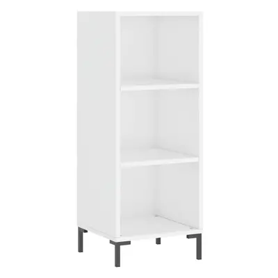 (high gloss white) vidaXL Sideboard Highboard Cupboard Side Cabinet Sonoma Oak Engineered Wood