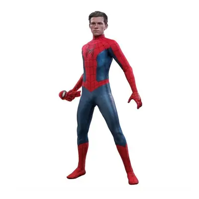 Hot Toys MMS679 - Marvel Comics - Spider Man : No Way Home - Spider Man New Red And Blue Suit St